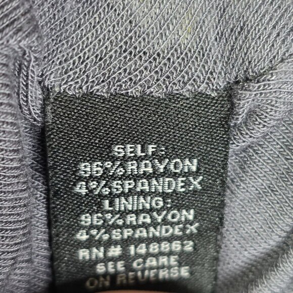 Womens TORRID Gray Floral Cami Tank Top Spaghetti Straps Rayon Plus Size 6 - Picture 5 of 9